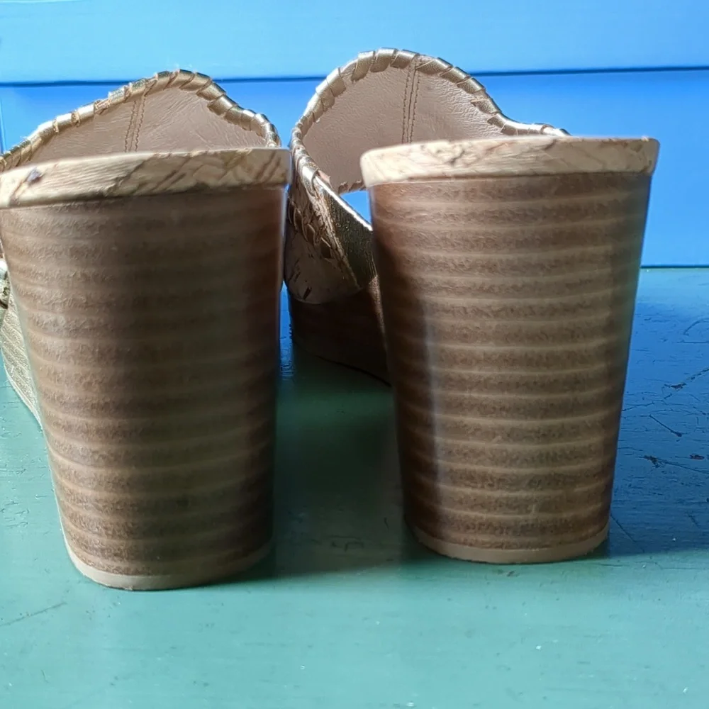 Jack Rogers Thompson Cork Wedge - Picture 8 of 12